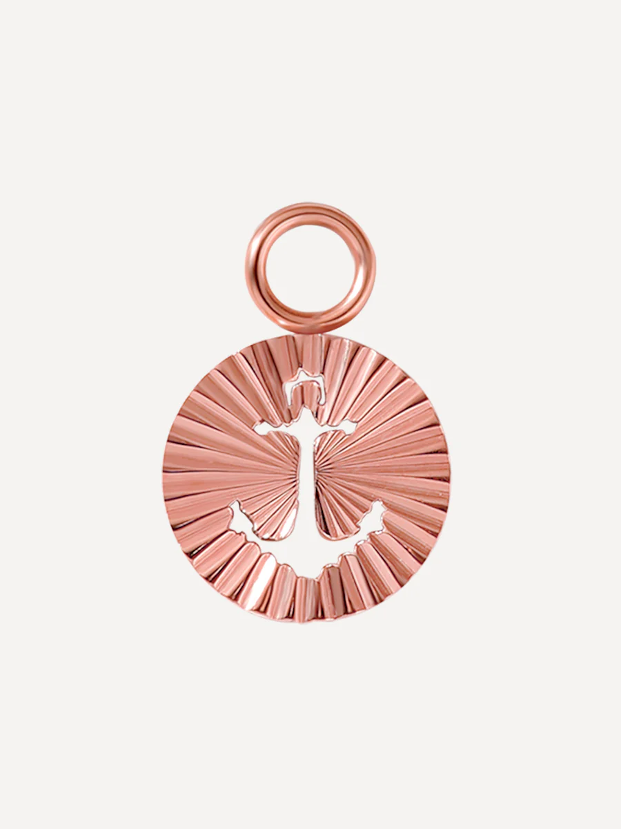 10x10mm Anchor Ohrring-Charm - Image 3
