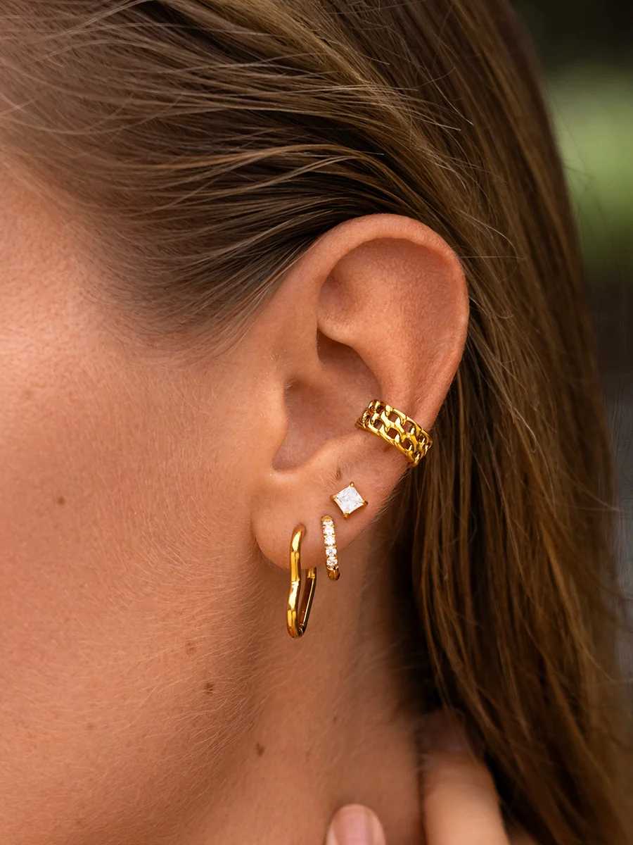 12mm CRYSTALIZED SHINE HOOP SMALL Ohrringe - Image 14