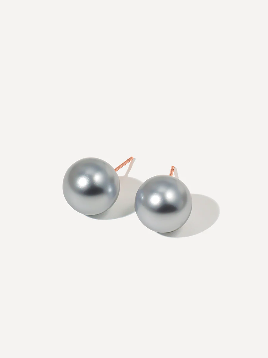 Serene Pearl Grey Ohrringe - Image 8