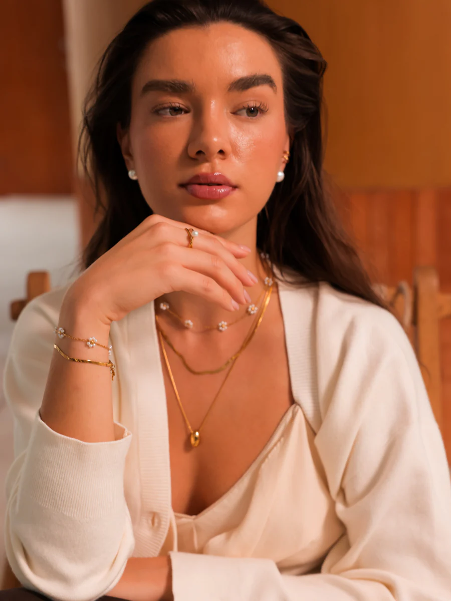 Serene Pearl White Ohrringe - Image 7