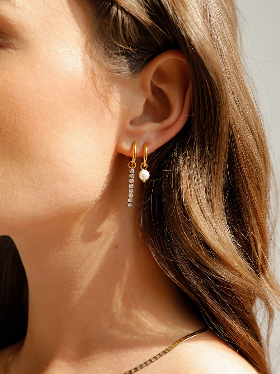 Classic Hoops & Ohrring-Charms Bundle - Image 12