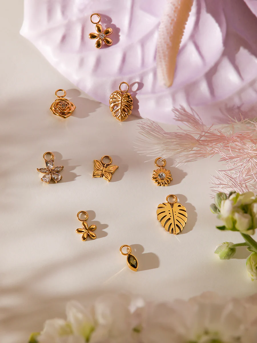 Classic Hoops & Ohrring-Charms Bundle - Image 22