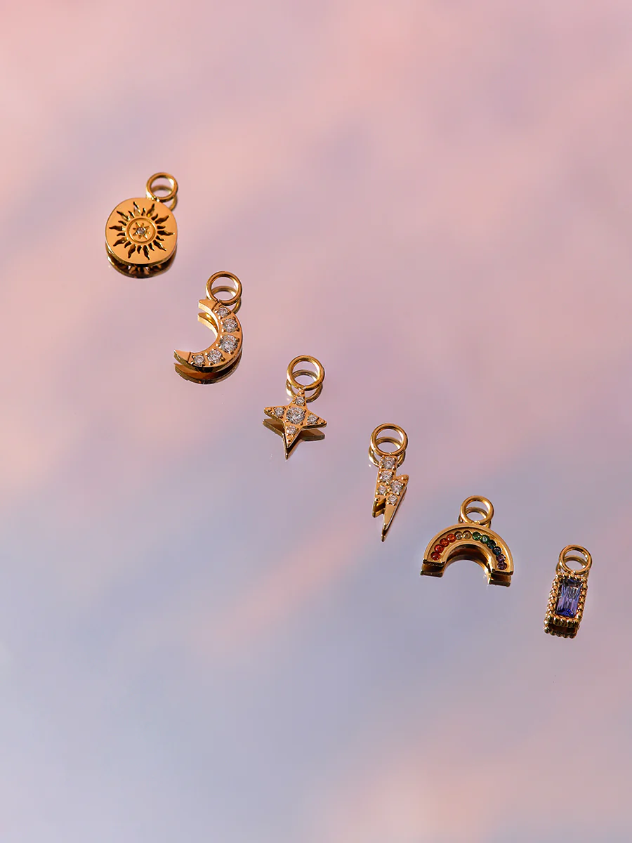 Classic Hoops & Ohrring-Charms Bundle - Image 28
