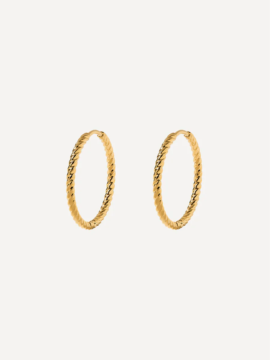 23mm Modern Twist Medium Ohrringe - Image 7