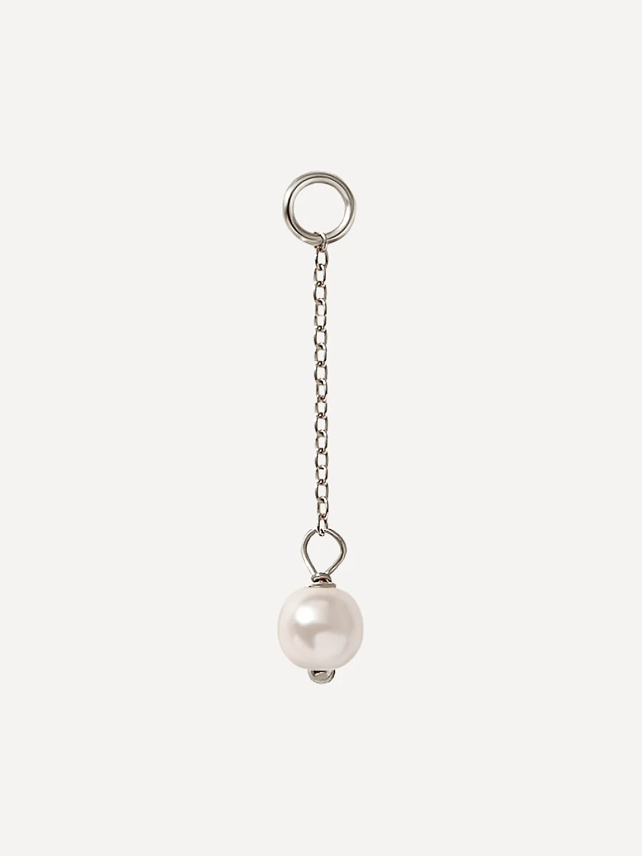 26,5x5mm Graceful Pearl Ohrring-Charm - Image 2
