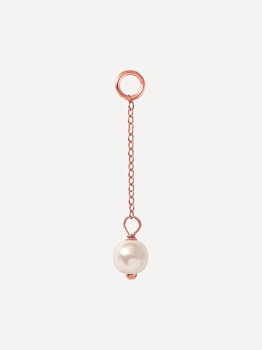 26,5x5mm Graceful Pearl Ohrring-Charm - Image 3