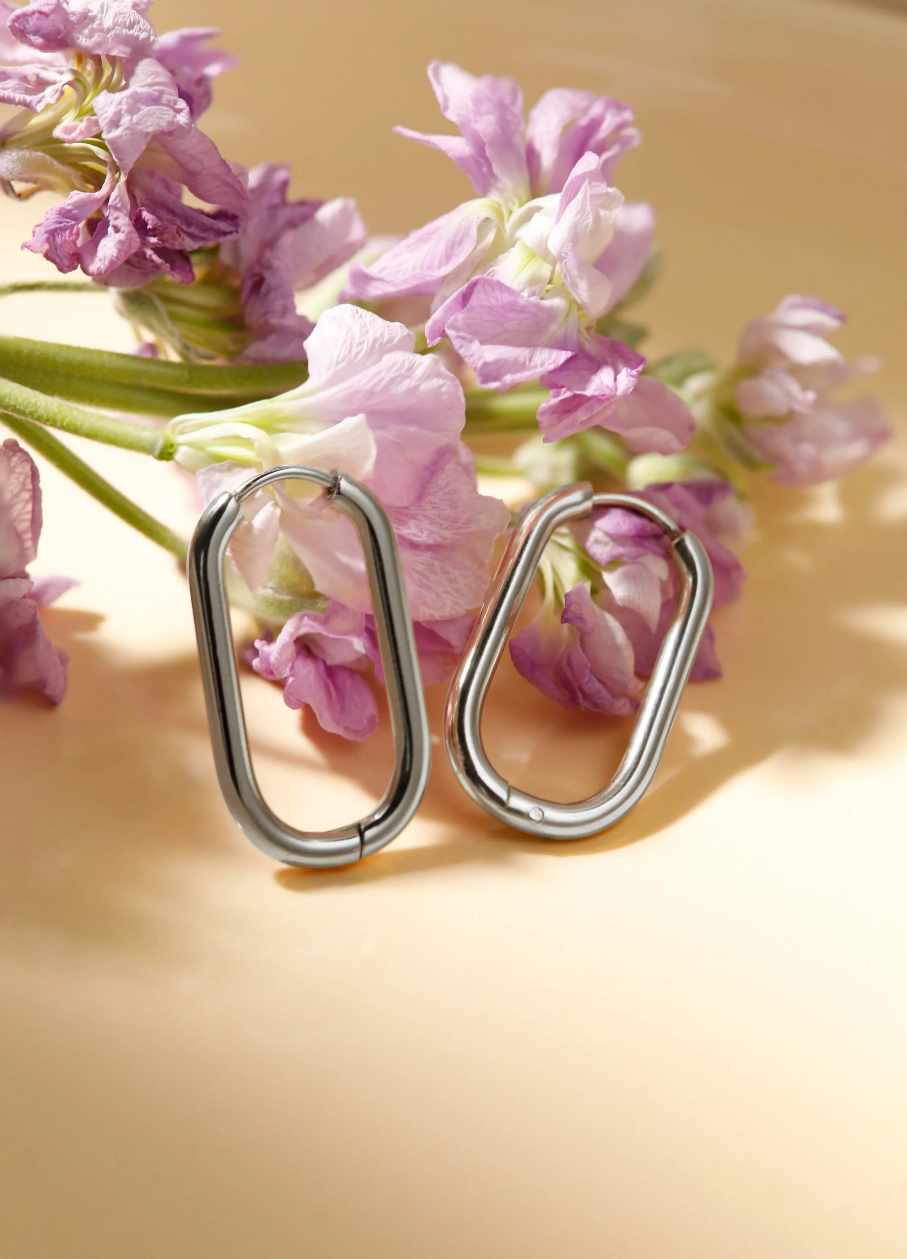 27mm Elegant Oval Ohrringe - Image 9