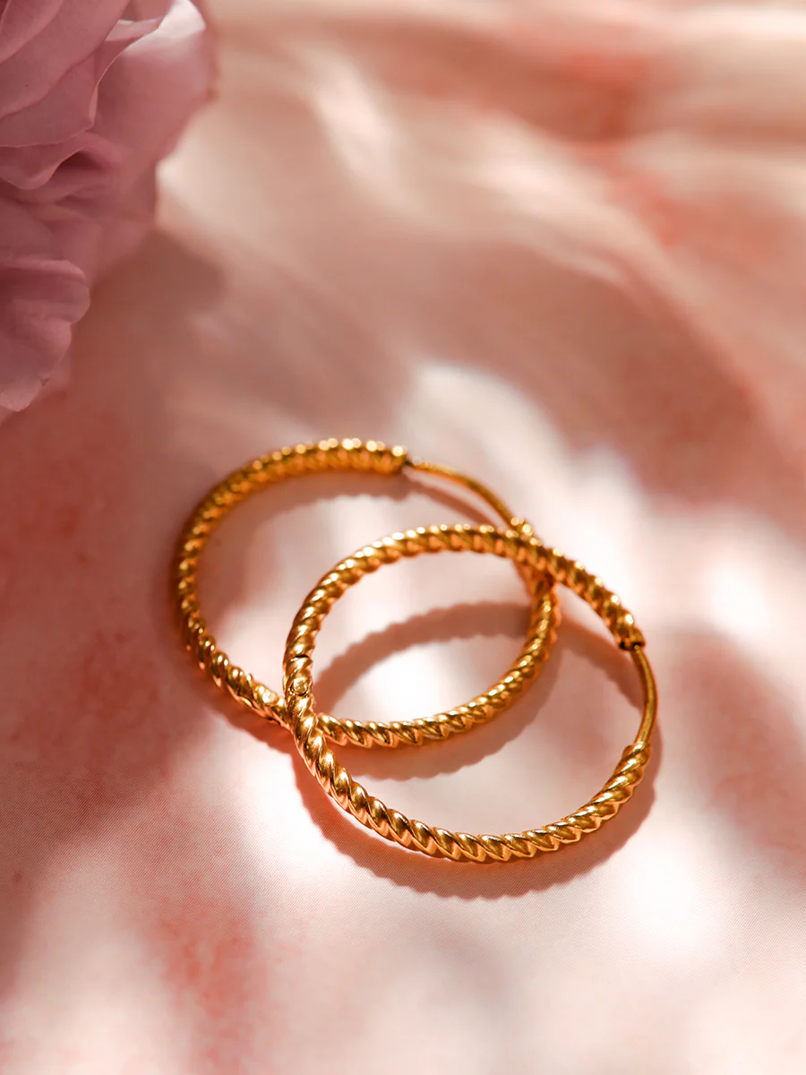 30mm Modern Twist Ohrringe - Image 4