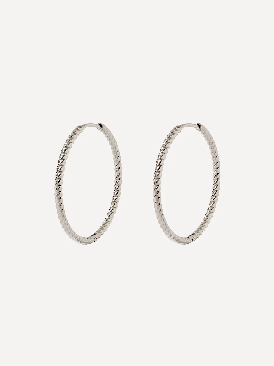 30mm Modern Twist Ohrringe - Image 5