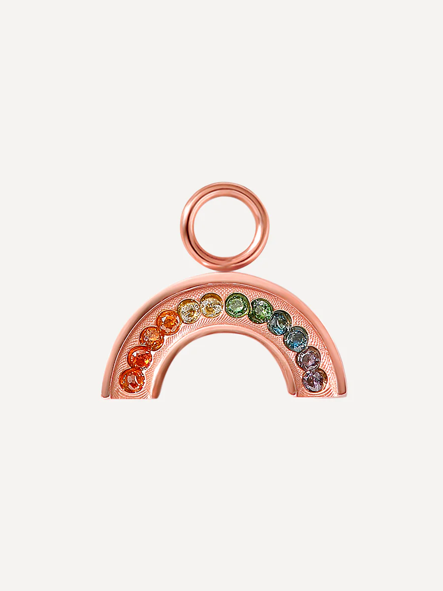 6x12mm Shining Rainbow Ohrring-Charm - Image 3