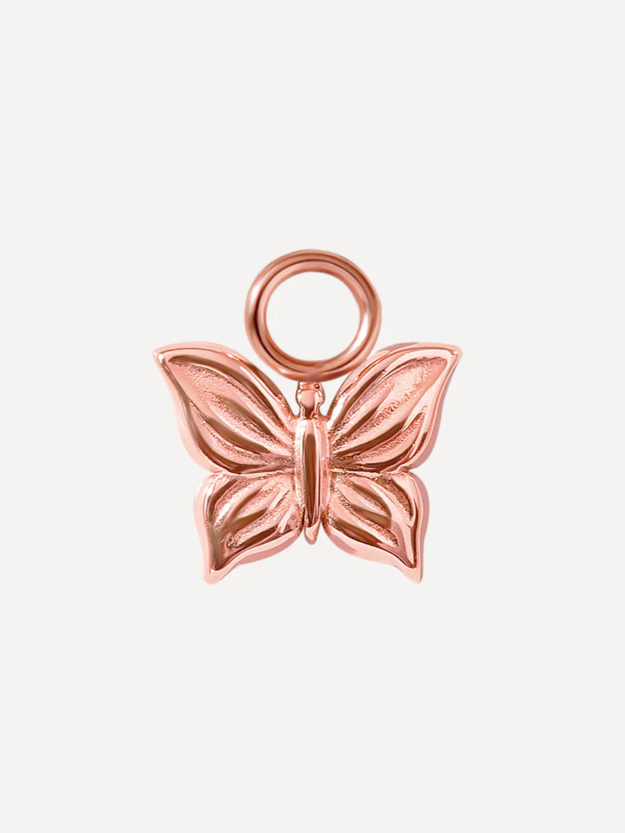 7,5x10mm Dancing Butterfly Ohrring-Charm - Image 3