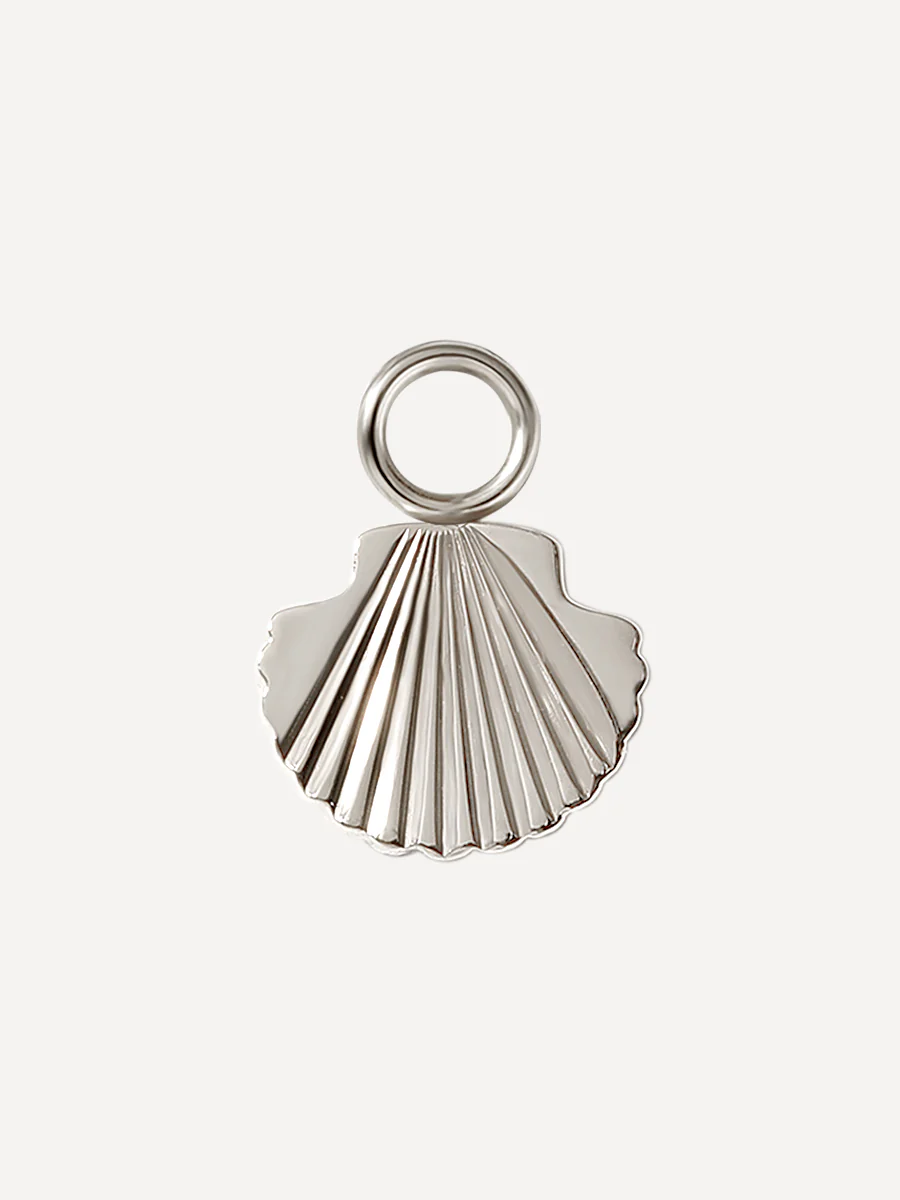 8x9,5mm Sunlit Shell Ohrring-Charm - Image 2