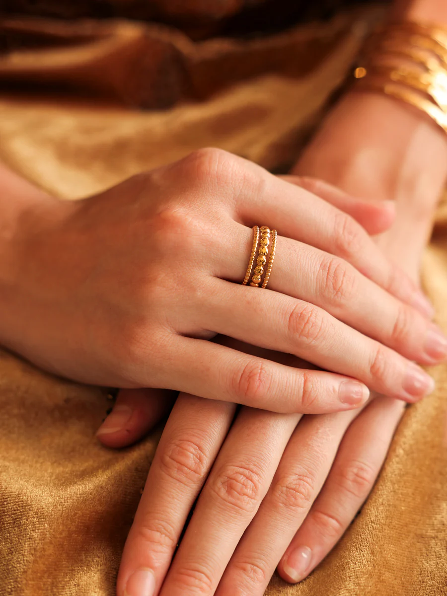 Bead Circle Ring - Image 2