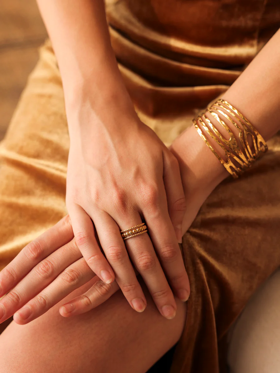 Bead Circle Ring - Image 5