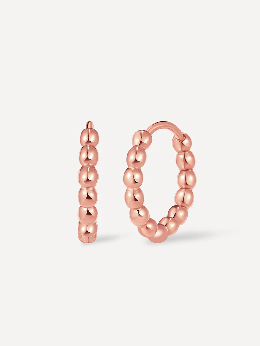 Beaded Hoop Ohrringe - Image 9
