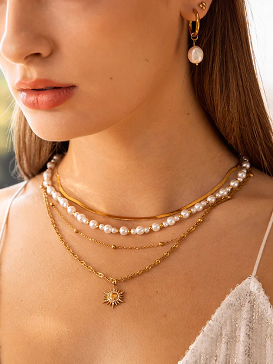 Beaded Pearl Kette - Image 5