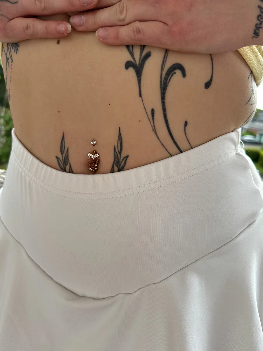 Blooming Glow Titan Bauchnabelpiercing - Image 3
