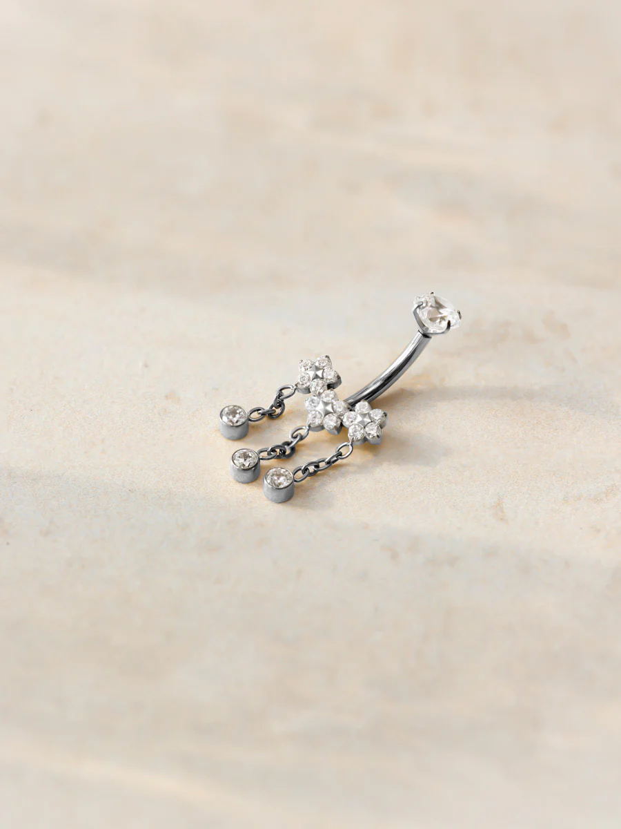 Blooming Glow Titan Bauchnabelpiercing - Image 4