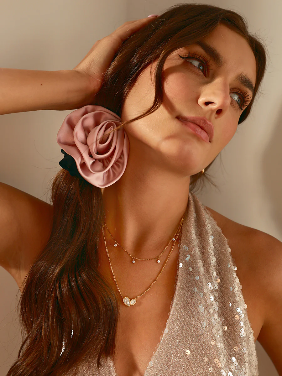 Blooming Rose Scrunchie - Image 6