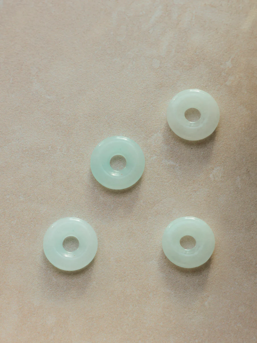 (Passend zu Ohrringen ≥ 17 mm)  Dreamy Donut Light Blue Ohrring-Charm - Image 4