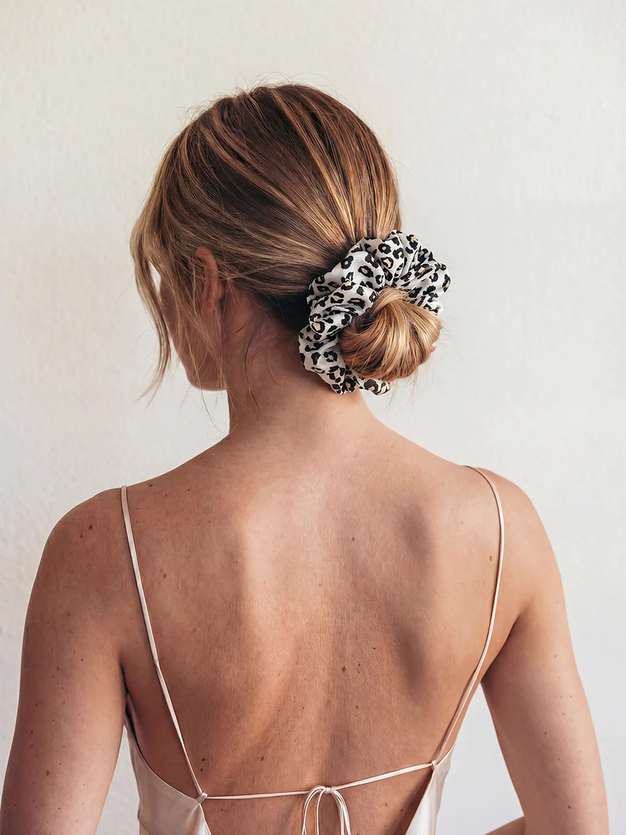 Bold Leopard Scrunchie - Image 2