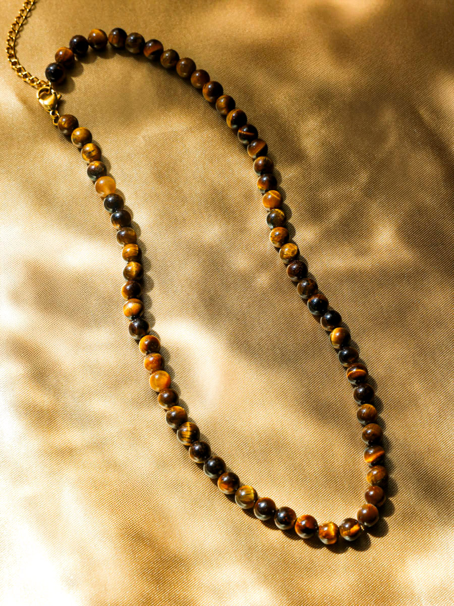 Bold Tiger's Eye Kette - Image 4
