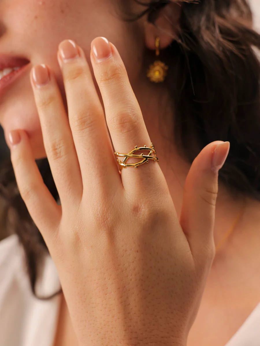 Bold Weave Ring - Image 3