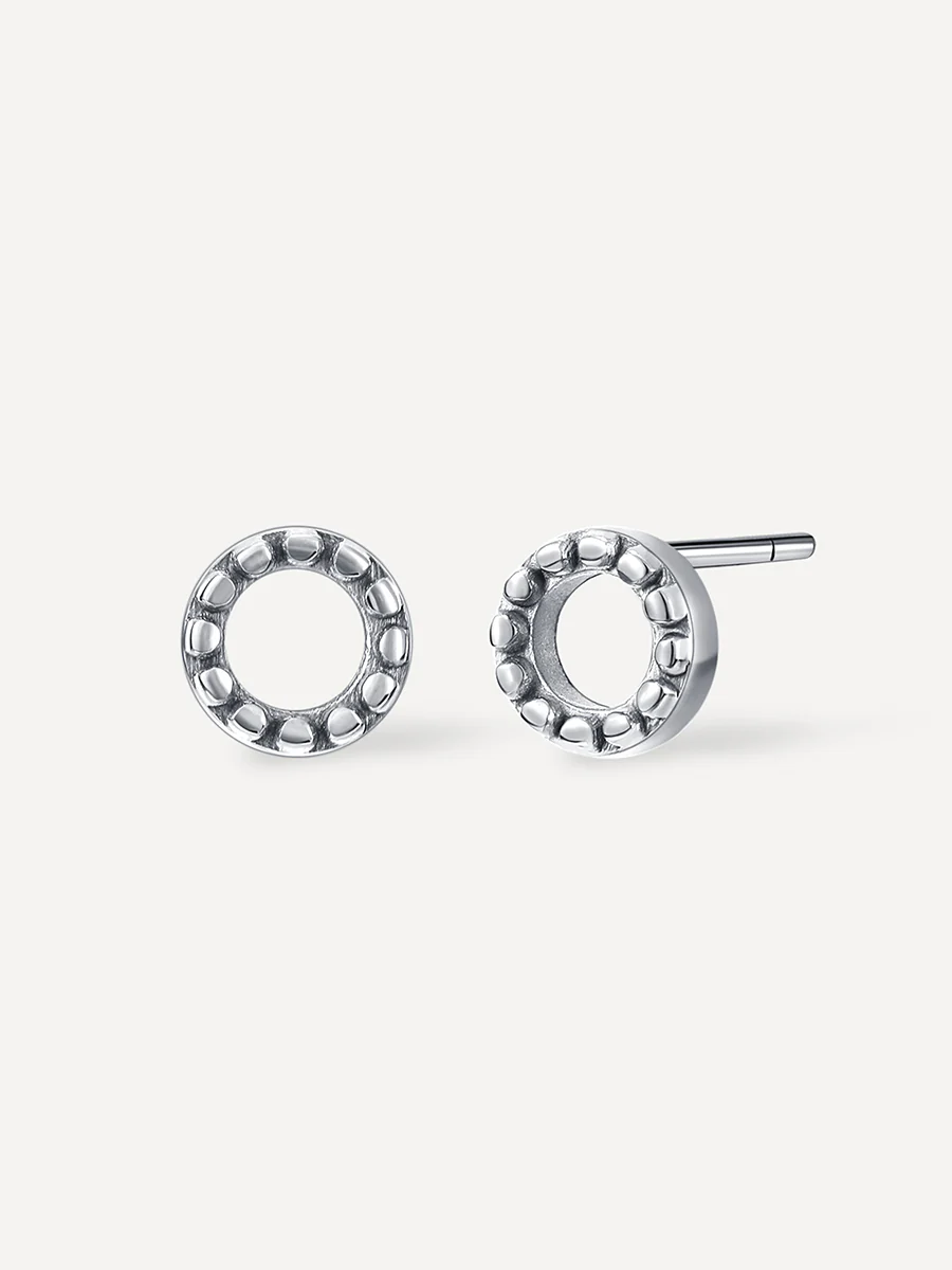 Bubble Round Stud Ohrringe - Image 10