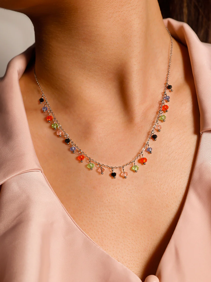 Bunt Stone Kette - Image 12