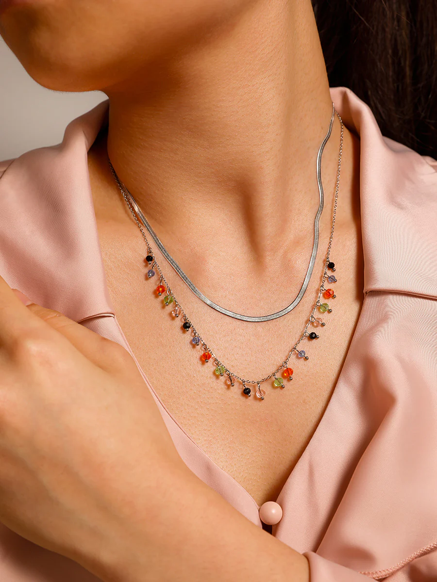 Bunt Stone Kette - Image 13