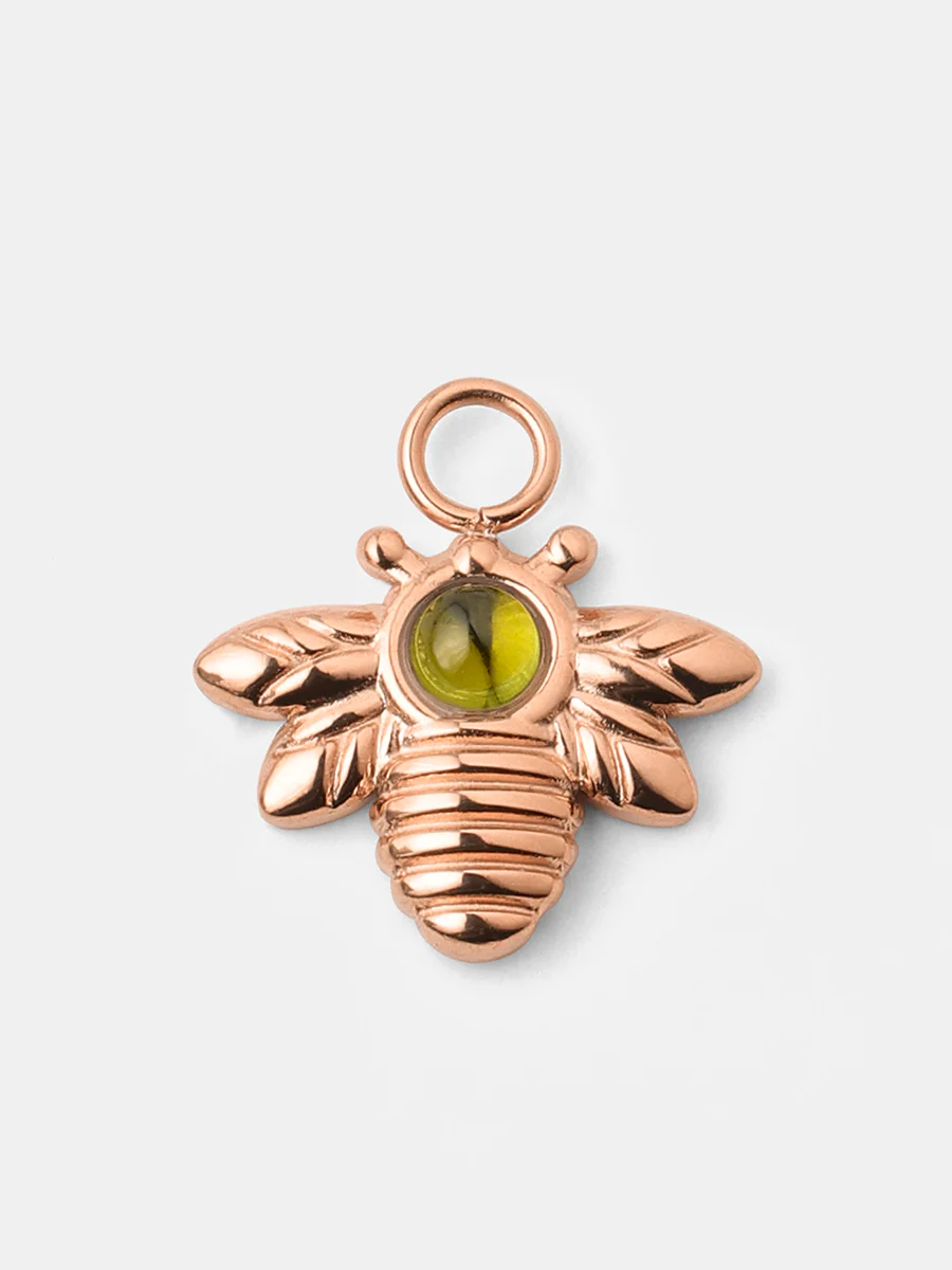 11,8x15,6mm Buzzing Bee Ohrring-Charm - Image 7