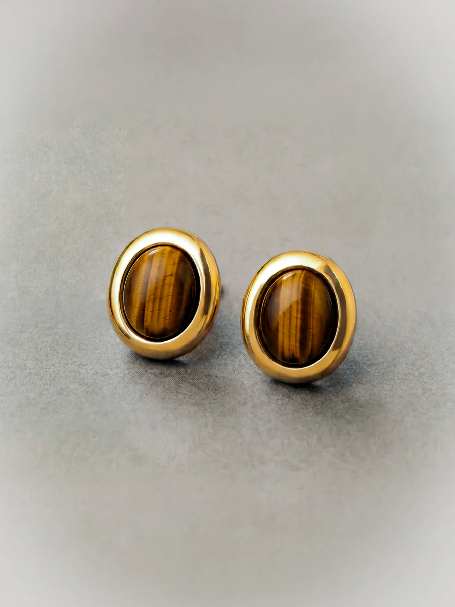 Chasing Starlight Tiger's Eye Ohrringe - Image 3