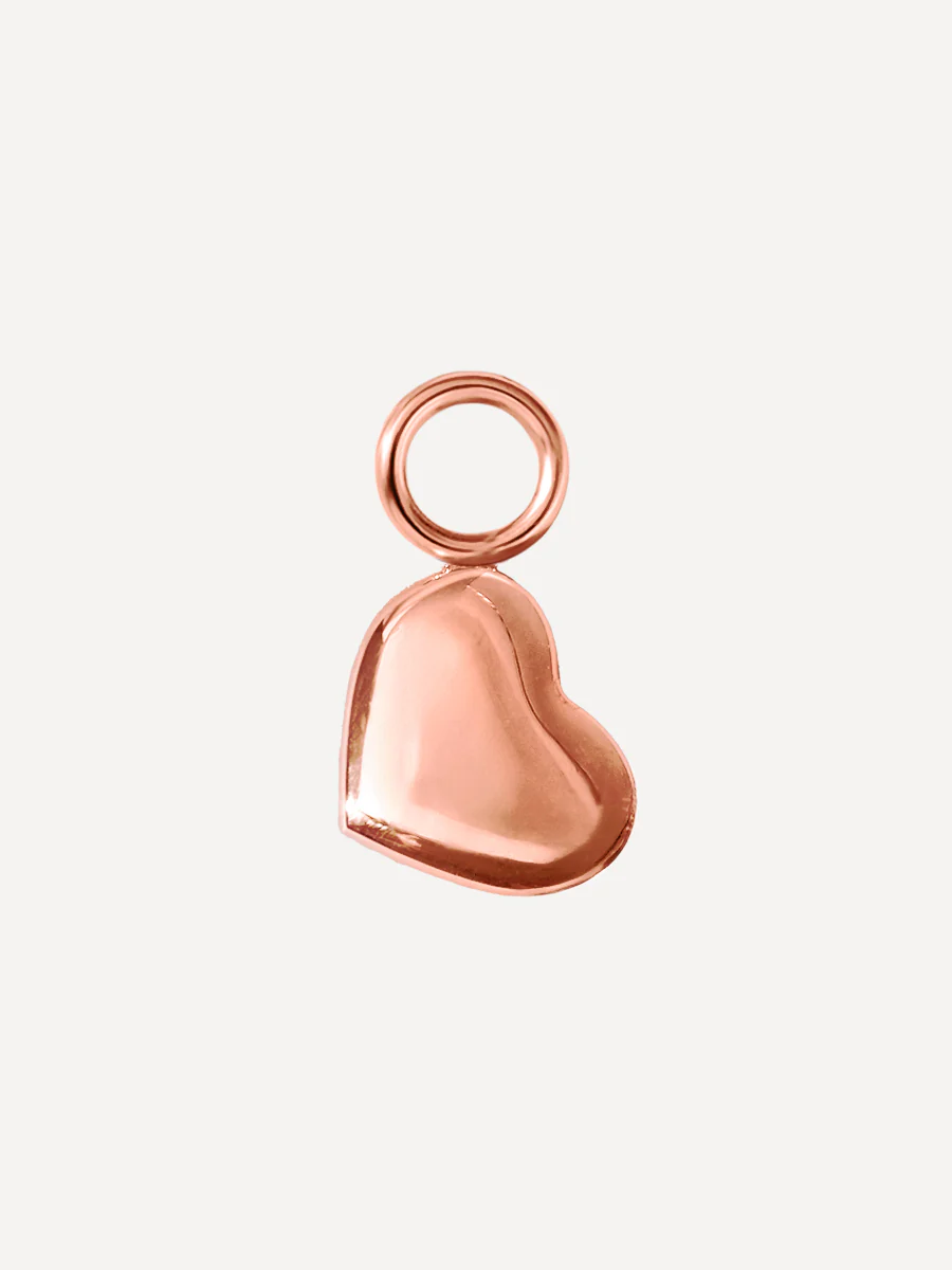 7,7x6,3mm Cherished Heart Ohrring-Charm - Image 4