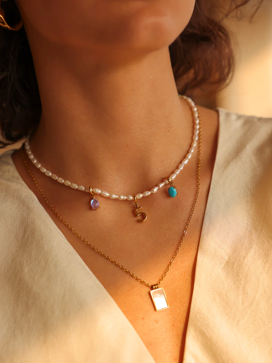 Shining Birth Turquoise Ketten-Charm - Image 4