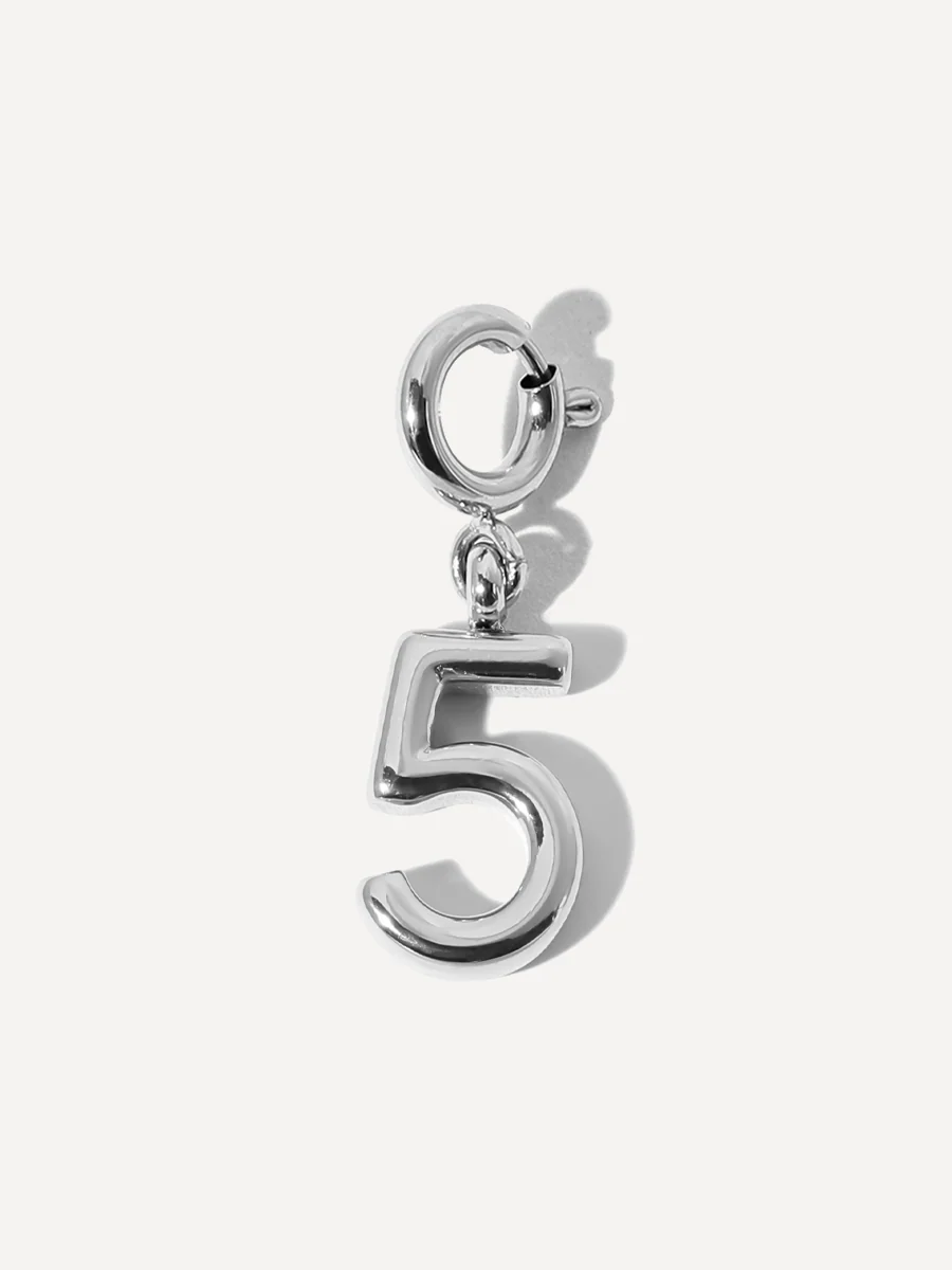 Classic Number Ketten-Charm - 5 - Image 9