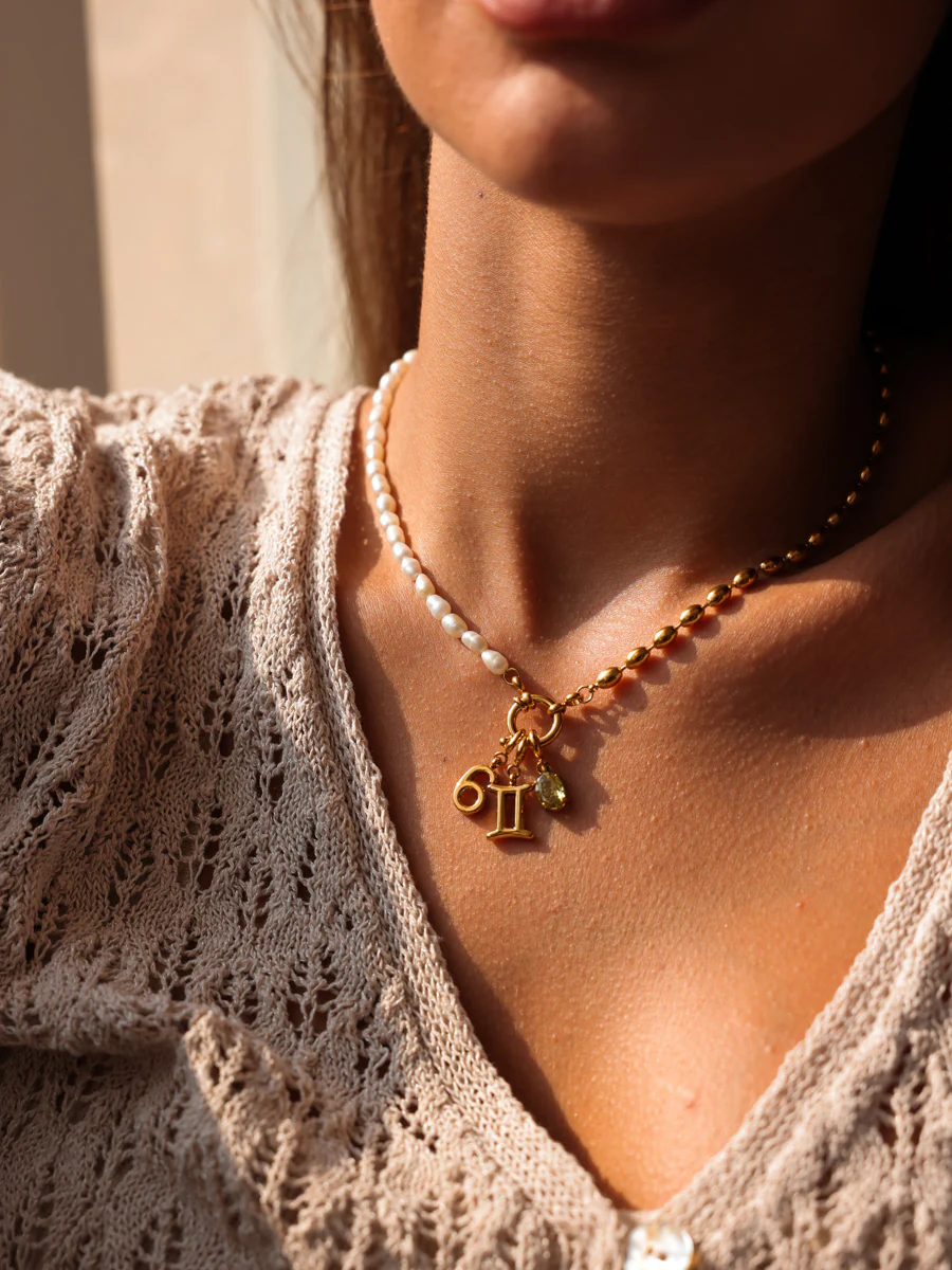 Classic Zodiac Ketten-Charm - Gemini - Image 3