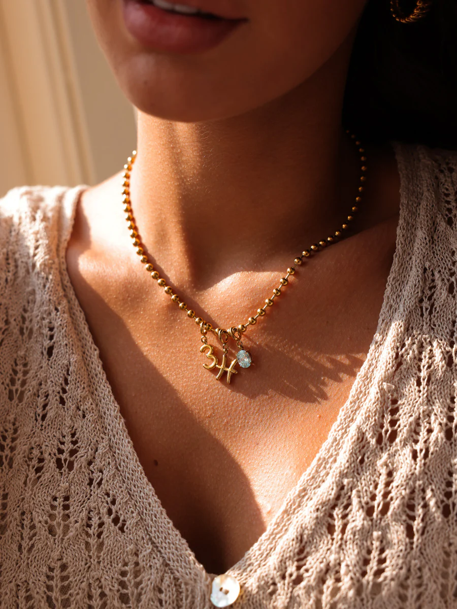 Classic Zodiac Ketten-Charm - Pisces - Image 2