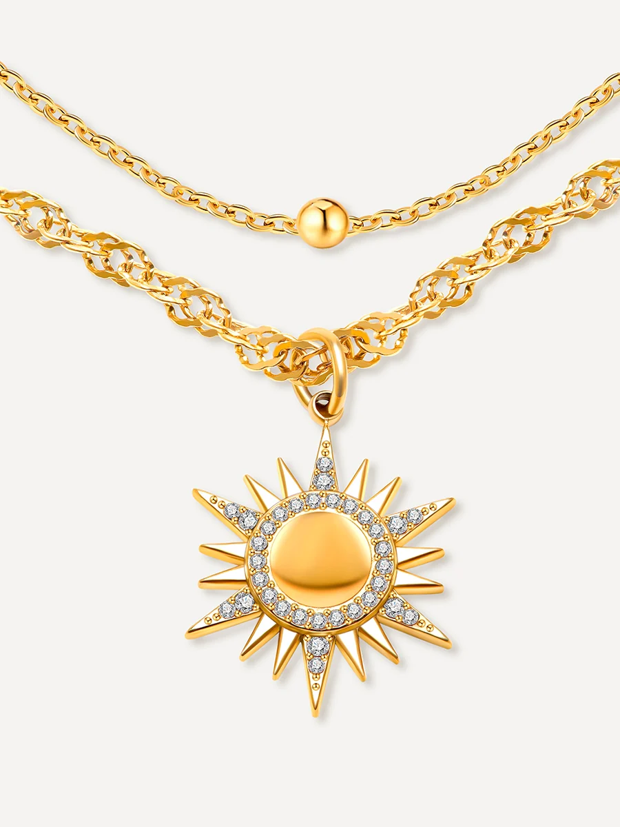 Cluster Glitter Kette - Image 13