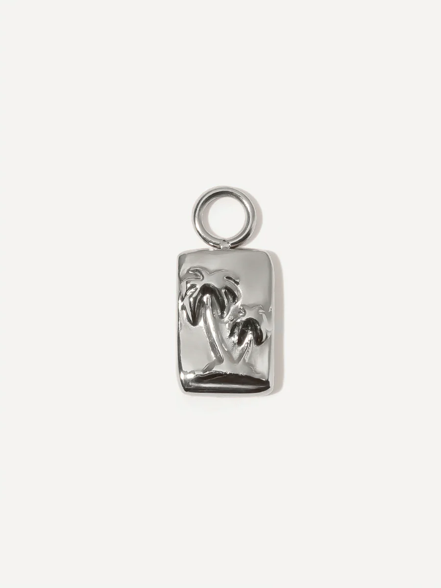 6,8x10,4mm Coco Palms Ohrring-Charm - Image 2