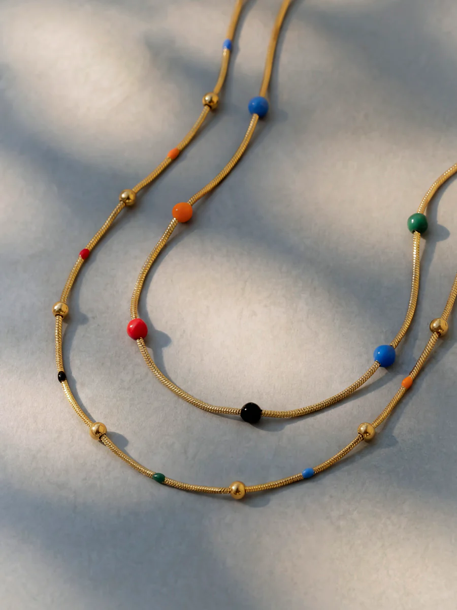 Colorful Bead Kette - Image 4