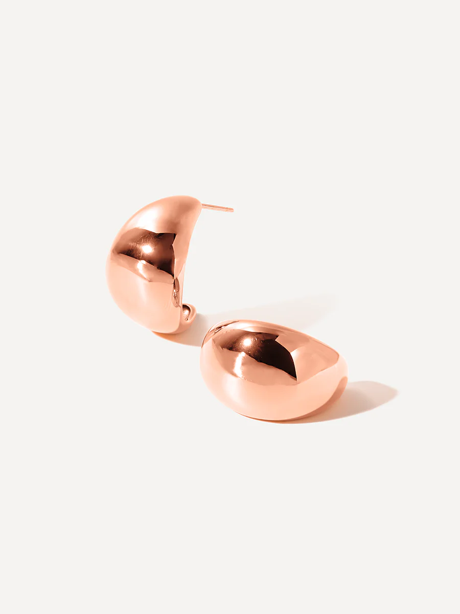 Crescent Hoop Large Ohrringe - Image 7