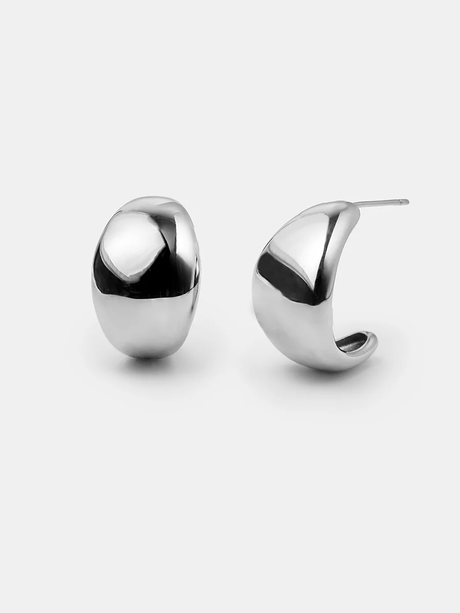 Crescent Hoop Ohrringe - Image 11