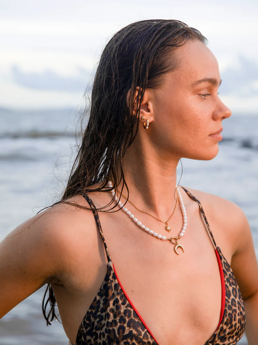 Crescent Pearl Kette - Image 6