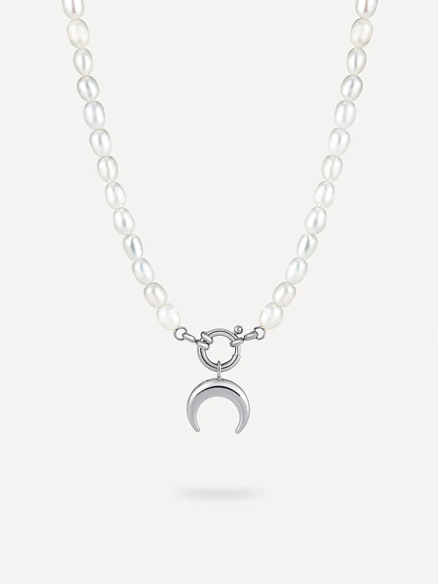 Crescent Pearl Kette - Image 8