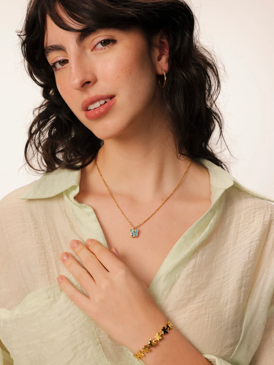 Crystal Butterfly Kette - Image 7