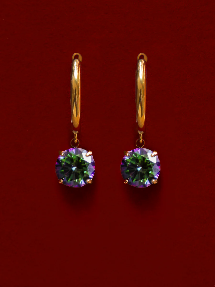 Crystal Delight Aurora Black Ohrringe - Image 4