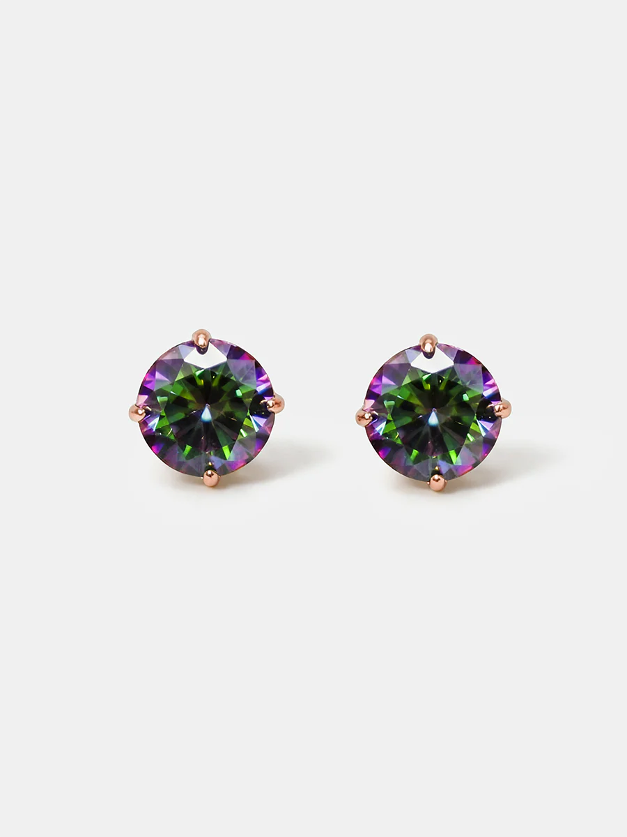 Crystal Delight Aurora Black Stub-Ohrringe - Image 6