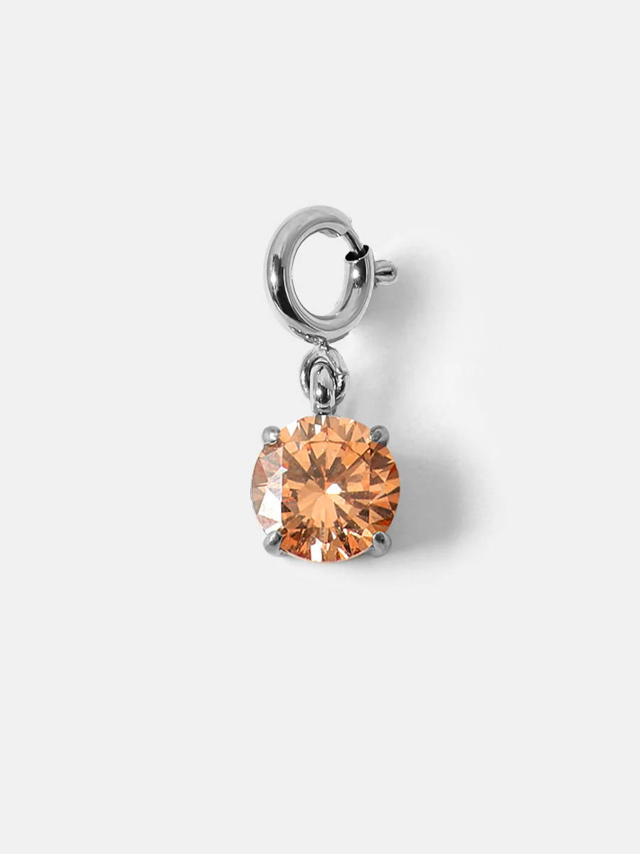 Crystal Delight Champagne Ketten-Charm - Image 4