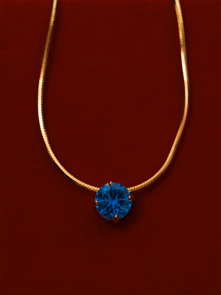 Crystal Delight Dark Blue Kette - Image 4