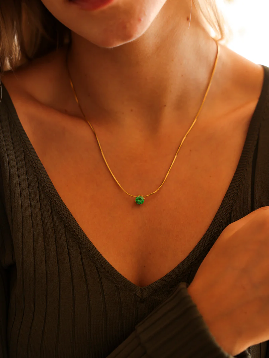 Crystal Delight Green Kette - Image 3